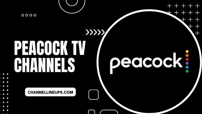 Peacock TV Channel List 2024