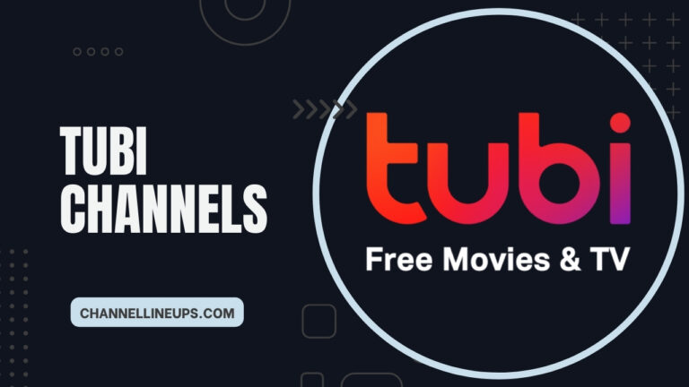 Tubi Channel Lineup 2025